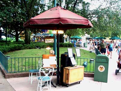 Brown Derby caricature stand (1)